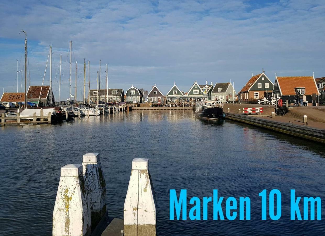 Out Of Amsterdam, River Apartment Close To City Broek in Waterland Esterno foto